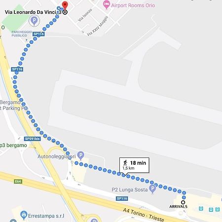 Airport Stop Orio al Serio Zewnętrze zdjęcie
